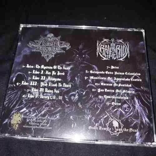 Black Ceremonial Kult - Kratherion Split CD