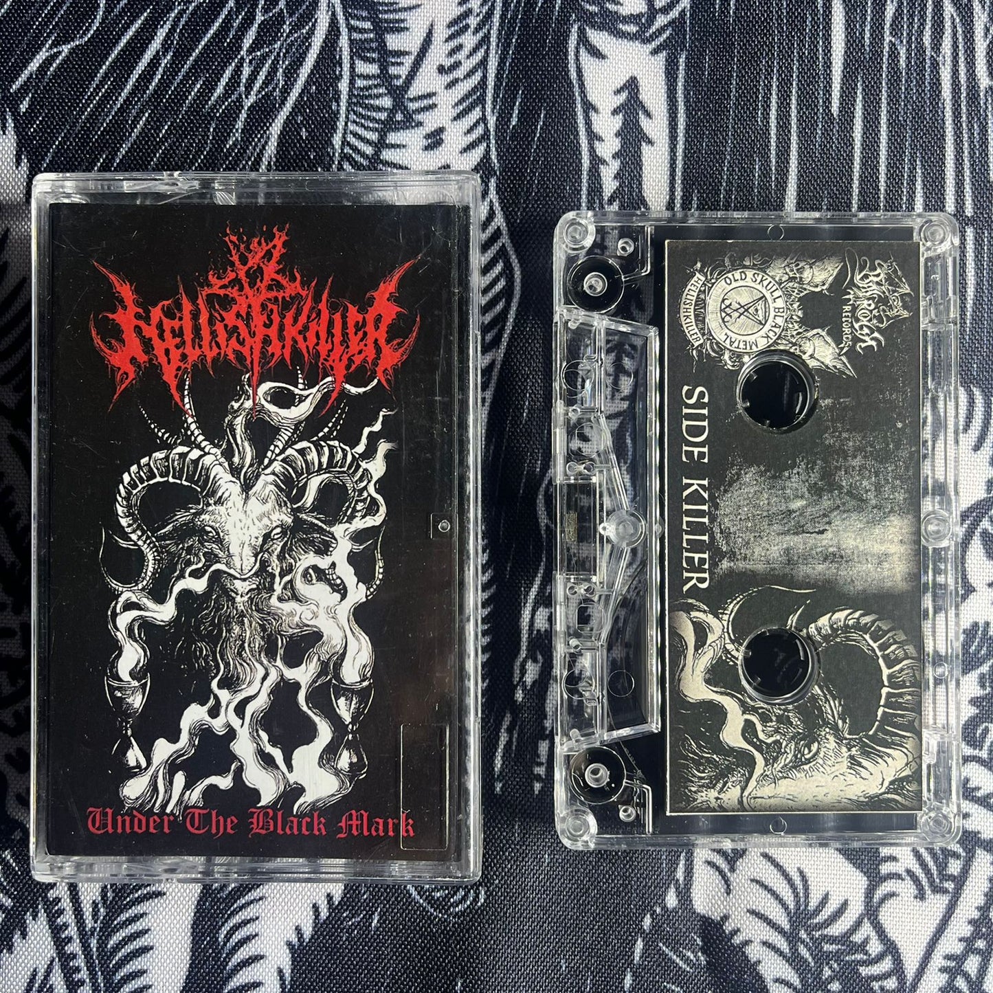 Hellishkiller - Under the Black Mark Cassete | Black Hearts Records