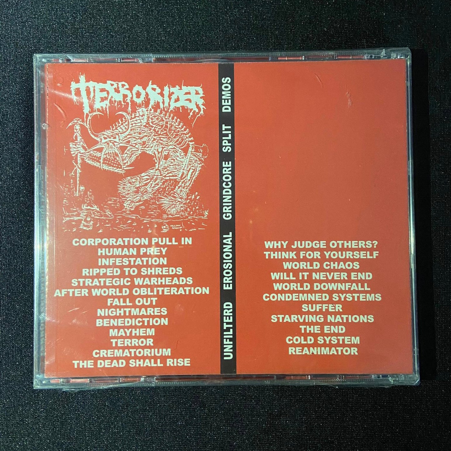 TERRORIZER / NAUSEA- Split Demo 87/88 CD