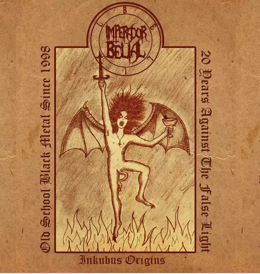 Imperador Belial - Inkubus Origins CD | Black Hearts Records