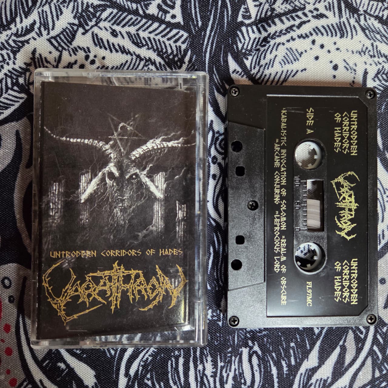 VARATHRON - Untrodden Corridors of Hades Cassete | Black Hearts Records