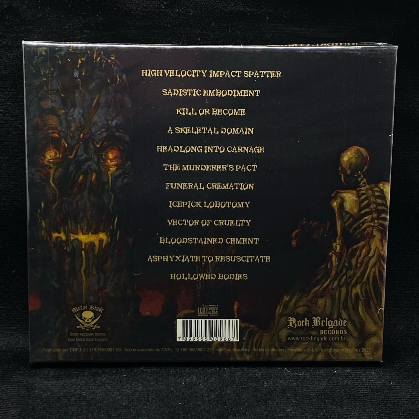 Cannibal Corpse - A Skeletal Domain CD Slipcase