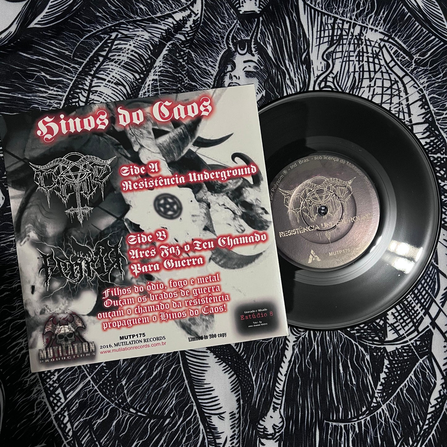 Fenrir / C. R. U. E - Hinos do Caos 7" EP