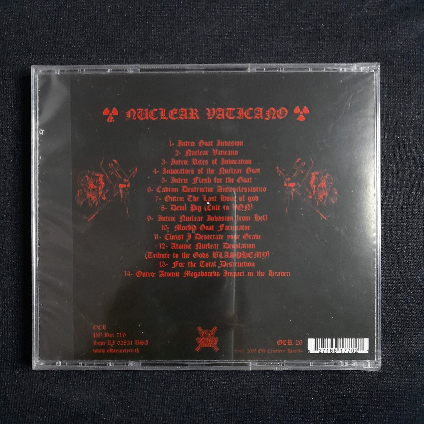 Morbid Goat Fornicator - Nuclear Vaticano CD