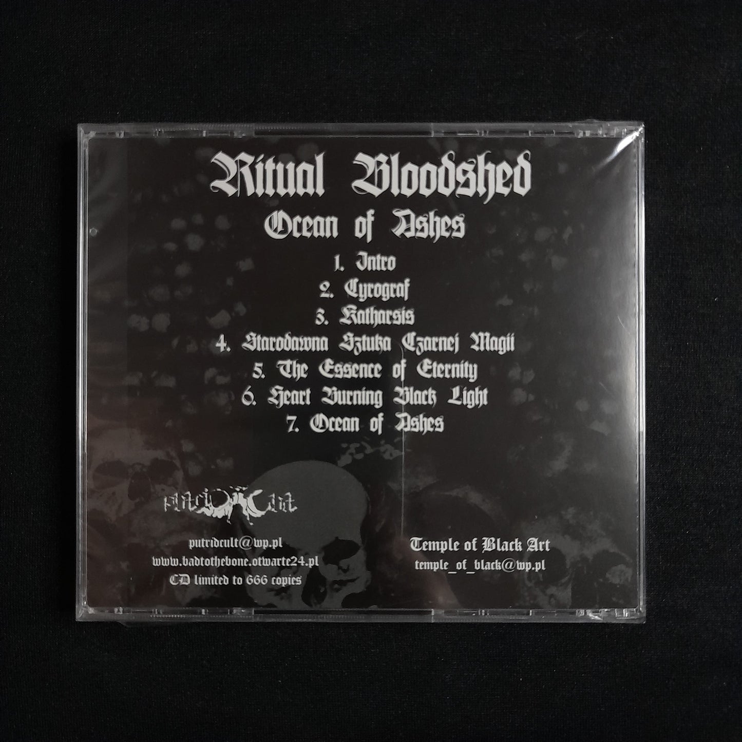 Ritual Bloodshed - Ocean of Ashes CD