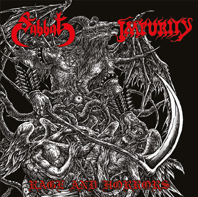 Sabbat / Impurity - Rage and Horrors CD | Black Hearts Records