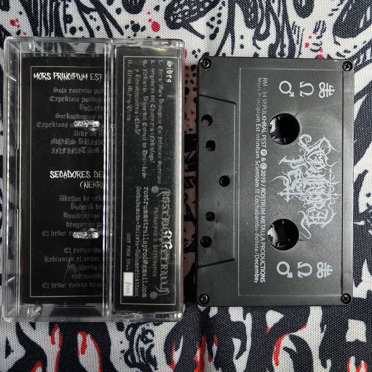 Sepulkhral Pest - Mors Principium Est (Demo I) Cassete