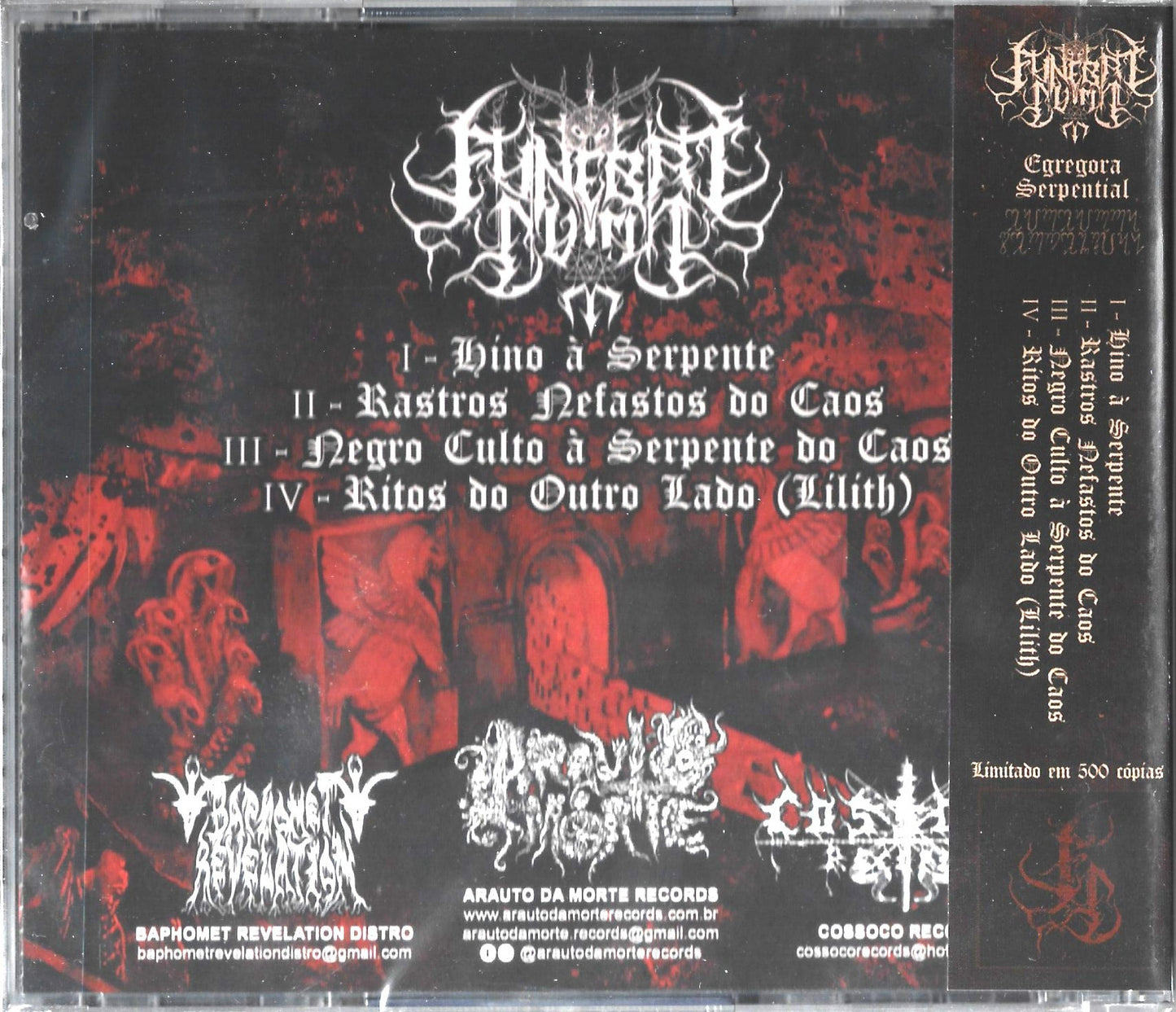 Funebre Cultum - Egregora Serpential CD