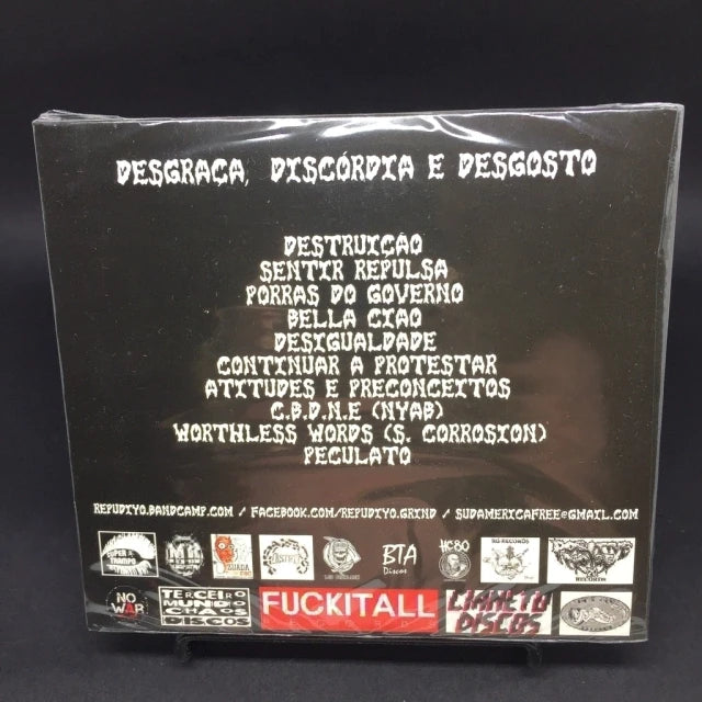 Repudiyo - Desgraça, Discórdia E Desgosto CD Digisleeve