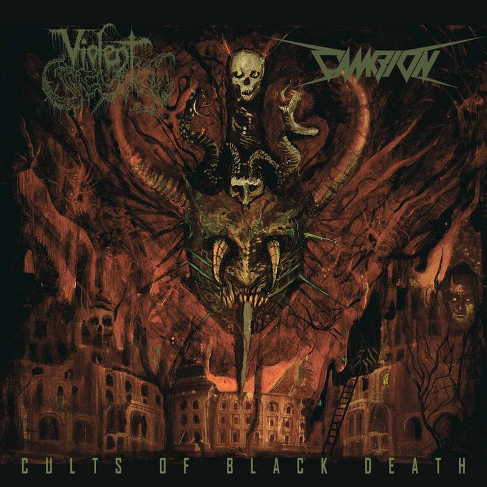 Cambion / Violent Scum - Cults of Black Death Cd | Black Hearts Records