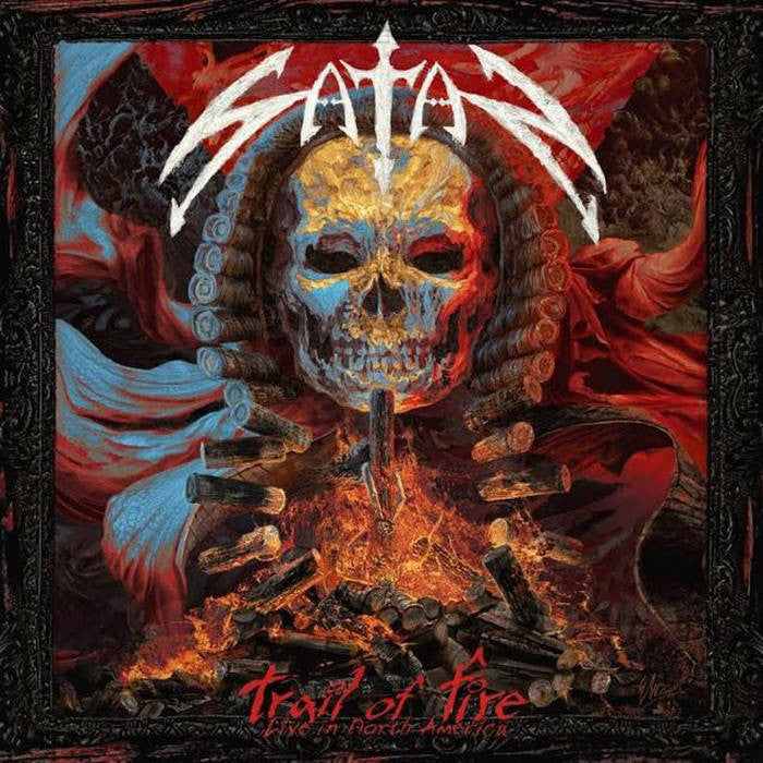Satan - Trail Of Fire CD Slipcase | Black Hearts Records