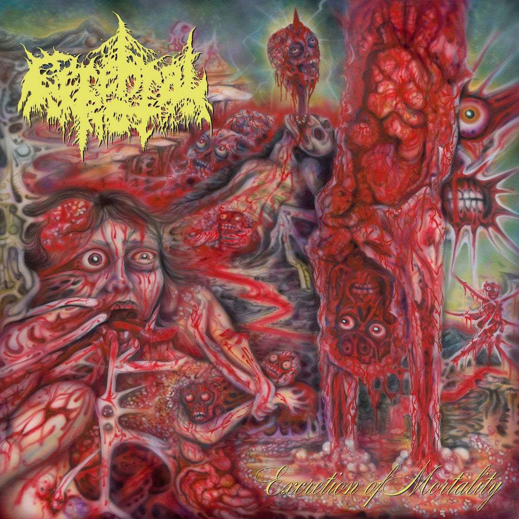 Cerebral Rot - Excretion of Mortality CD | Black Hearts Records