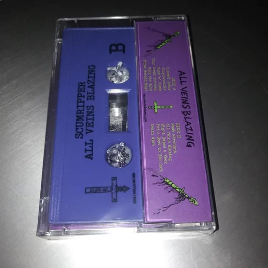 Scumripper - All Veins Blazing Cassette