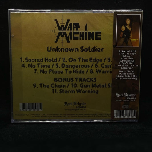 War Machine - Unknown Soldier CD