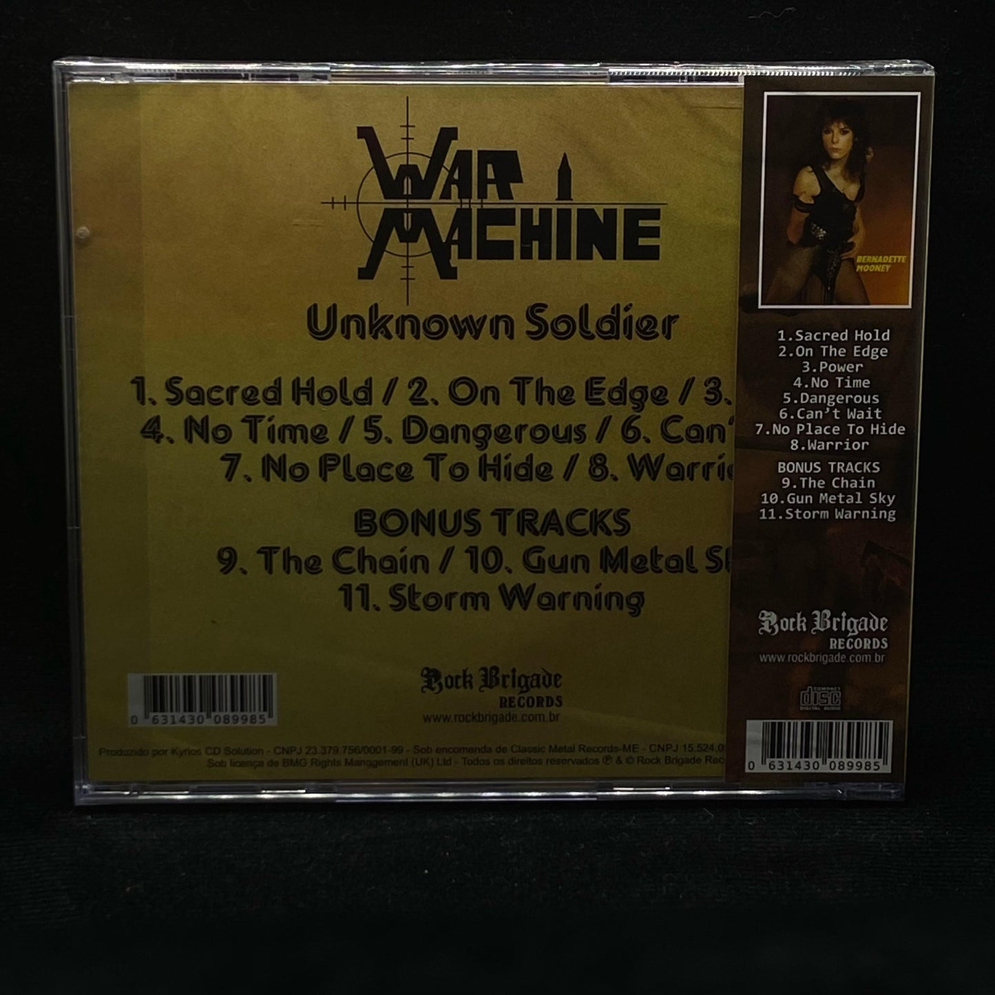 War Machine - Unknown Soldier CD
