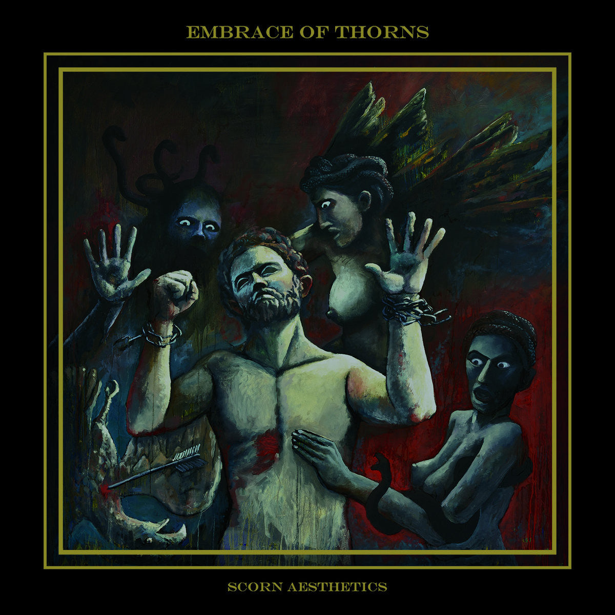 Embrace of Thorns - Scorn Aesthetics CD | Black Hearts Records