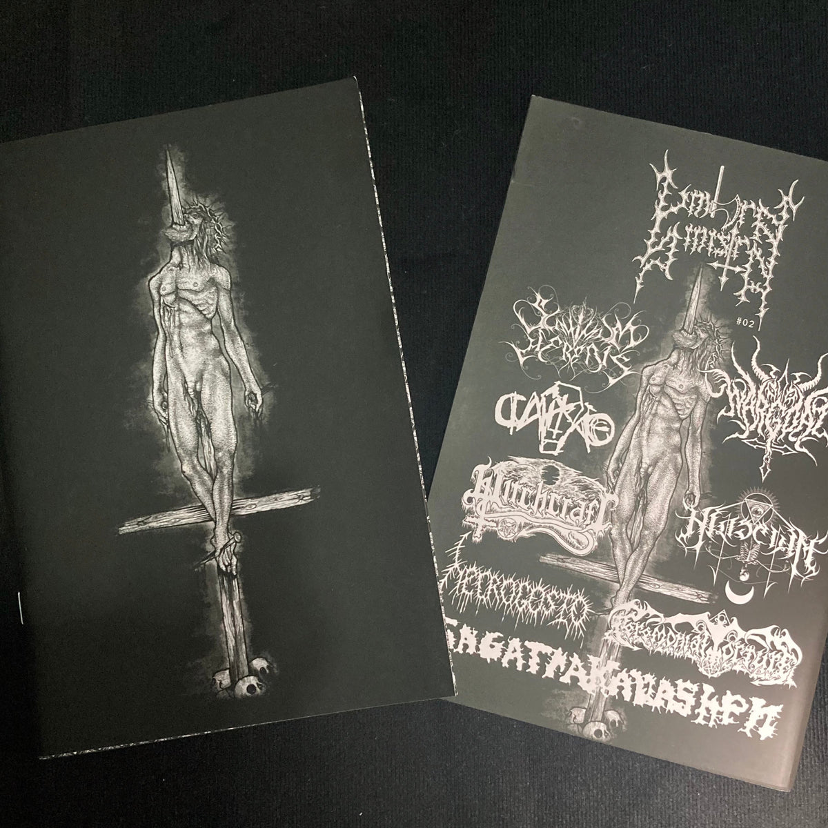 UMBRA SINISTRA - #02 Zine | Black Hearts Records