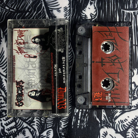 Fire of Death / Exorcizm - Priestess of Hell Cassete
