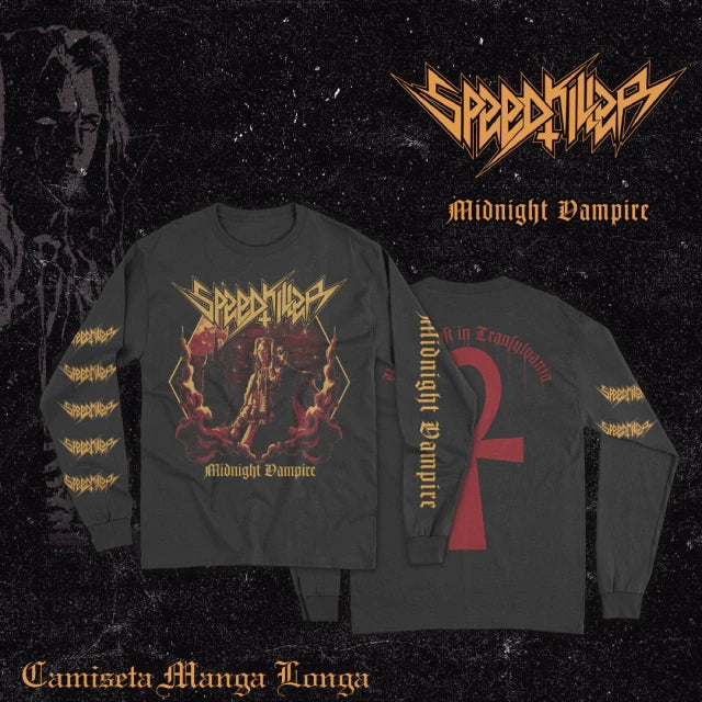 SPEEDKILLER - Midnight Vampire Manga longa | Black Hearts Records