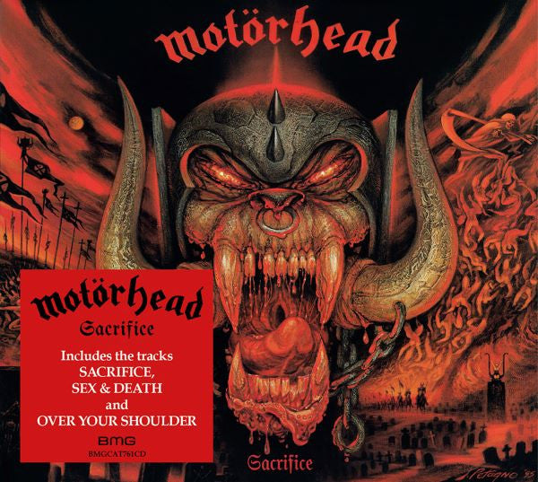 Motorhead - Sacrifice CD Digipak | Black Hearts Records