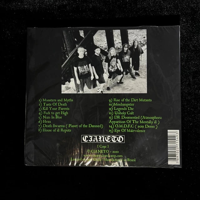 Generichrist - Death Swarms... Planet of the Damned CD Digipak