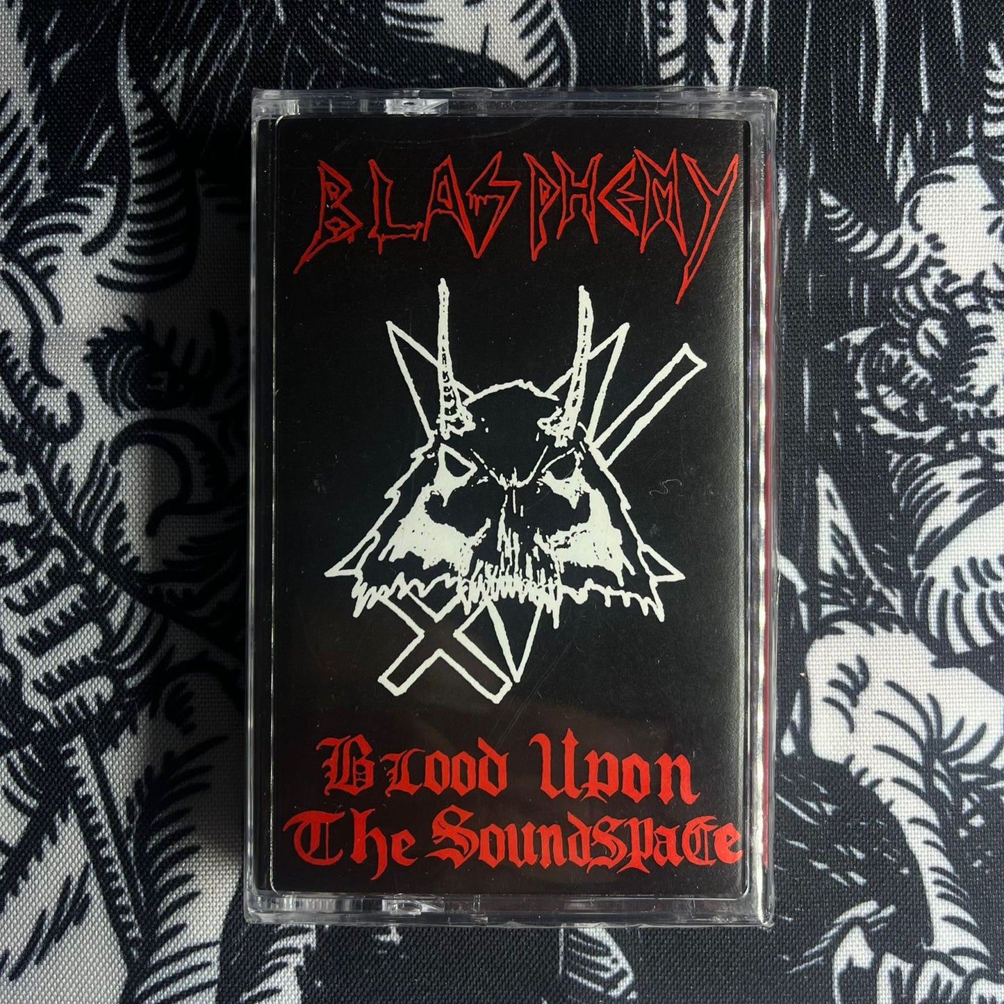 BLASPHEMY - Blood upon the Soundspace Cassete | Black Hearts Records