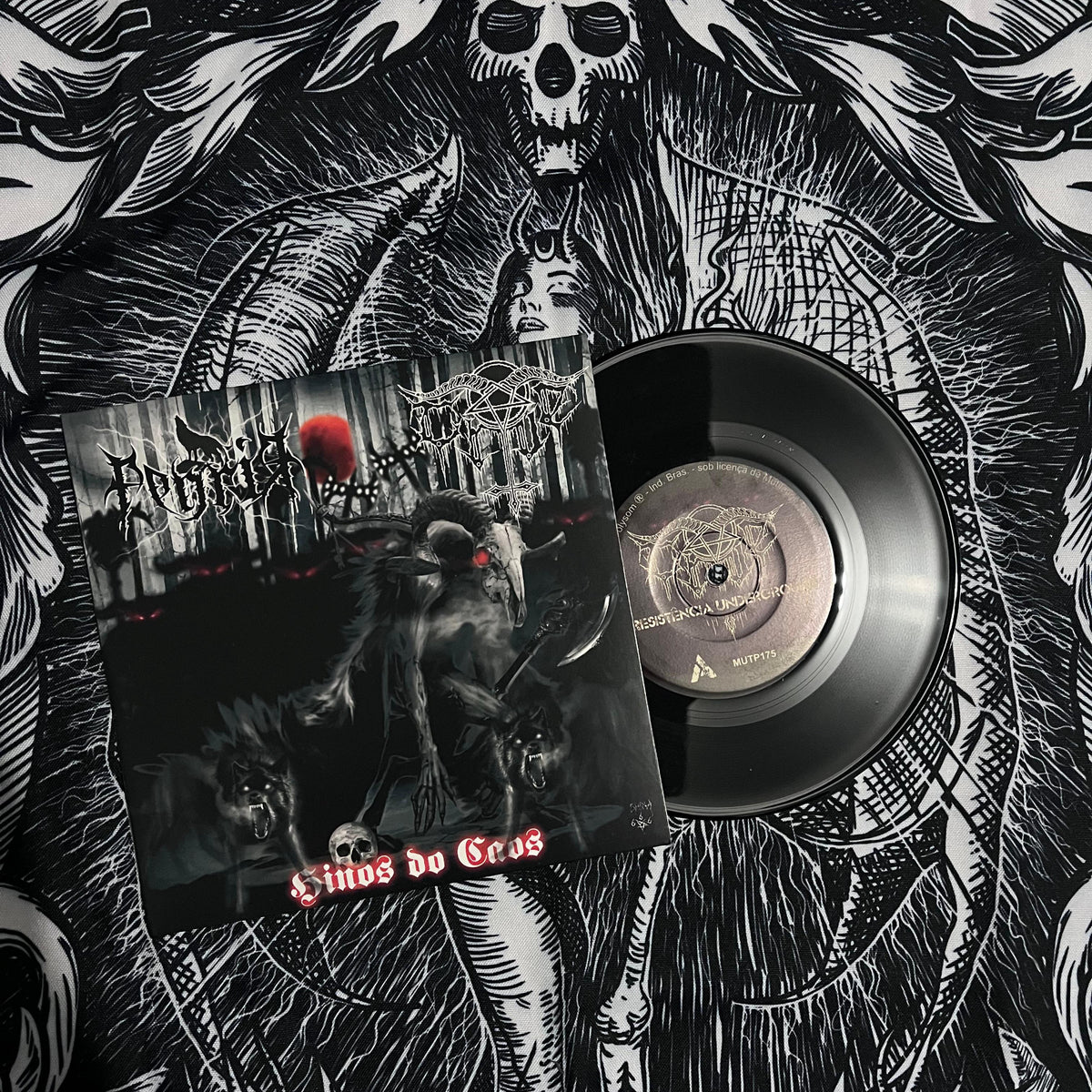 FENRIR / C. R. U. E - Hinos do Caos 7 EP | Black Hearts Records