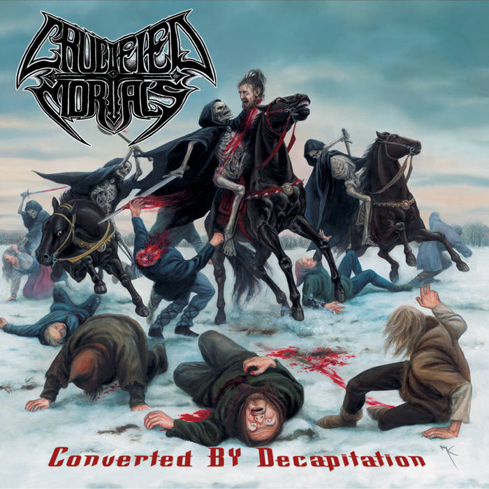 CRUCIFIED MORTALS - Converted By Decapitation CD | Black Hearts Records