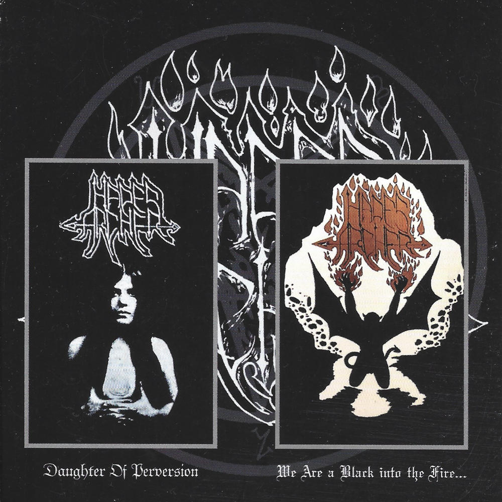 HADES ARCHER - Daughter Of Perversion/We Are a Black Into The Fire (Demos) CD | Black Hearts Records