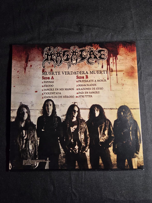 MASACRE - Muerte Verdadera Muerte LP
