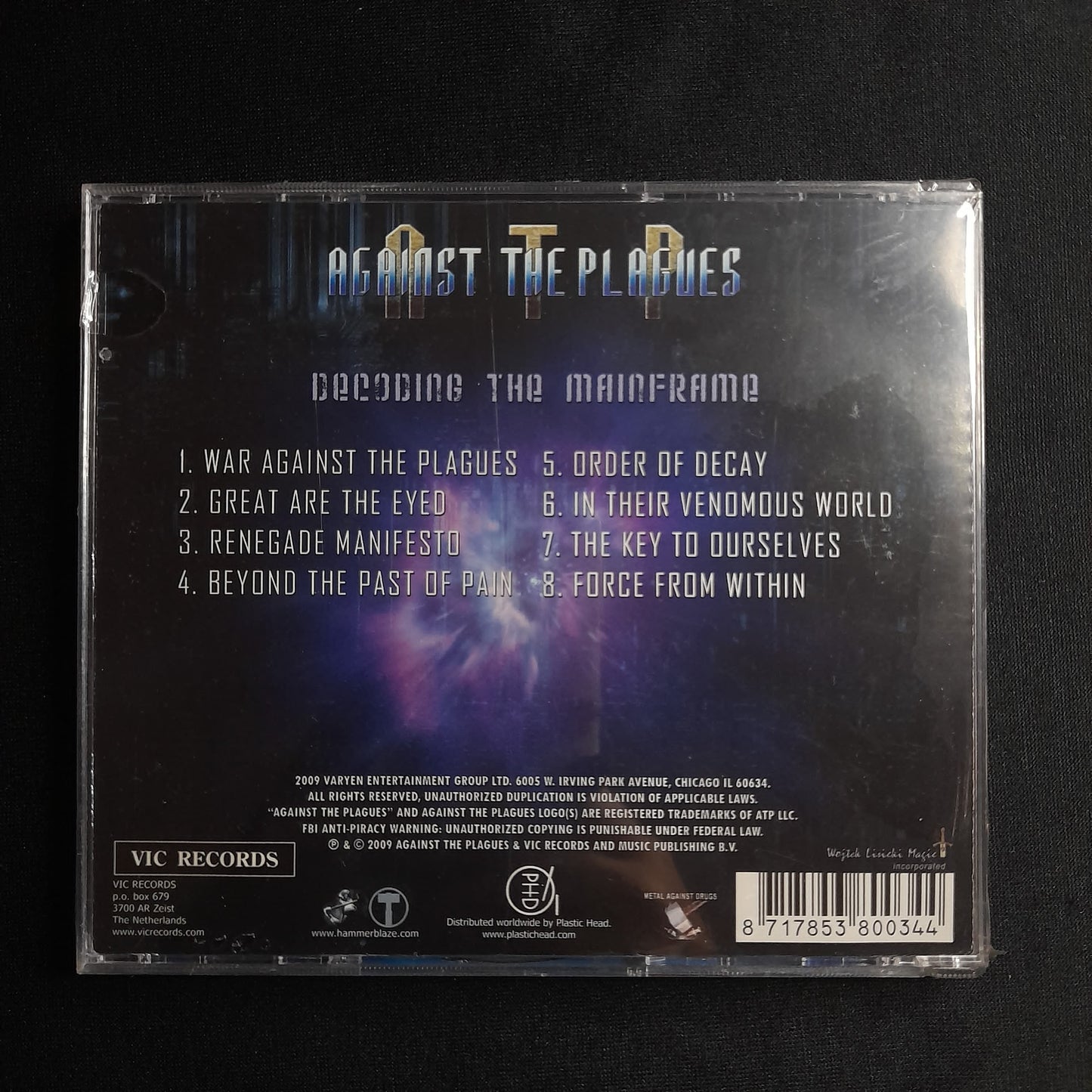 Against the Plagues - Decoding the Mainframe CD