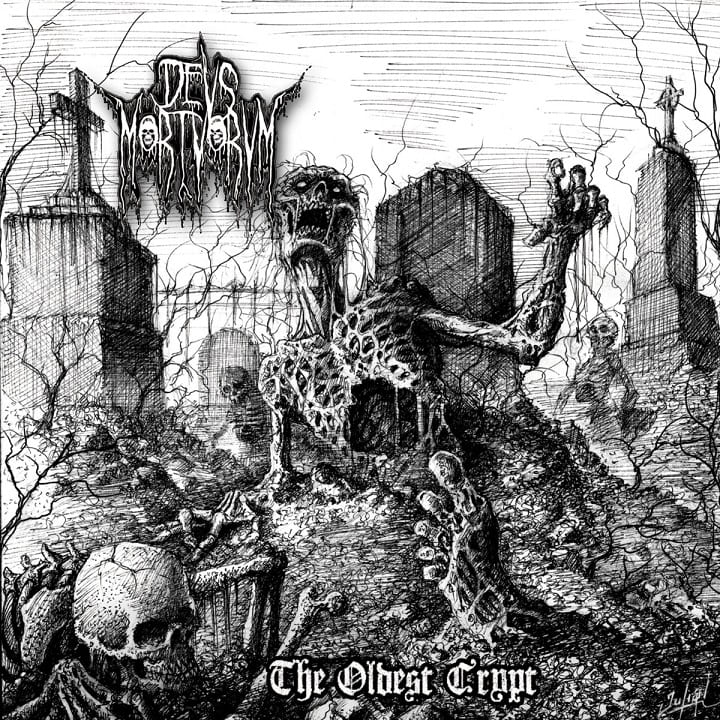 Devs Mortvorvm - The Oldest Crypt CD | Black Hearts Records