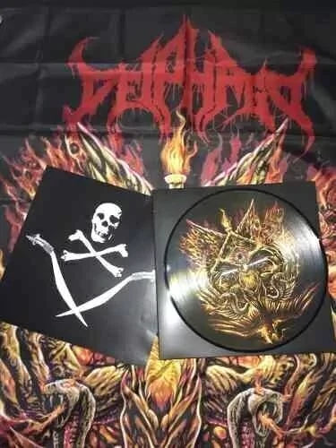 Deiphago - Into The Eyes Of Satan LP Pic