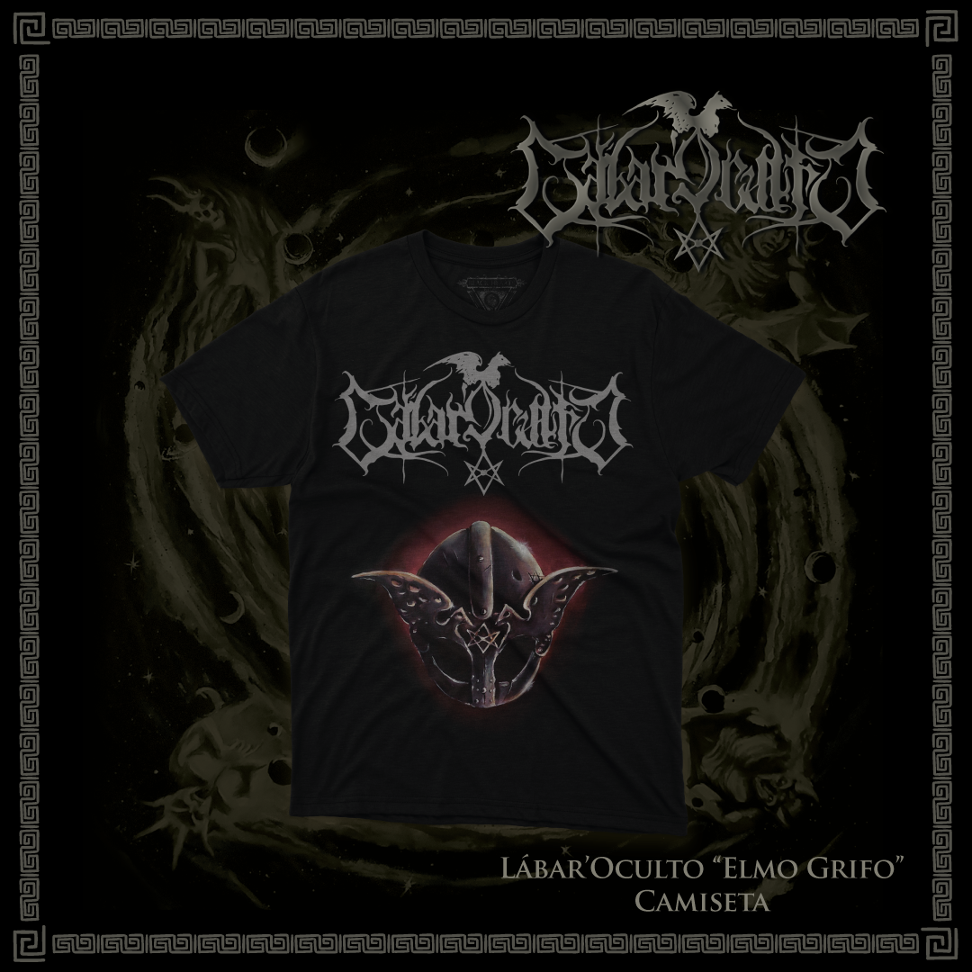 LÁBAR’OCULTO - Elmo Grifo Camiseta | Black Hearts Records