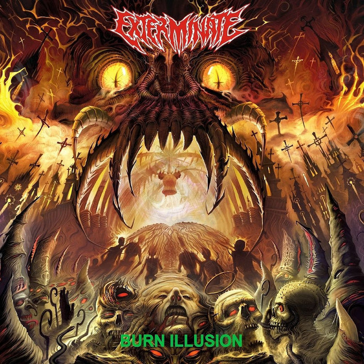 Exterminate - Burn Illusion CD Digipak | Black Hearts Records