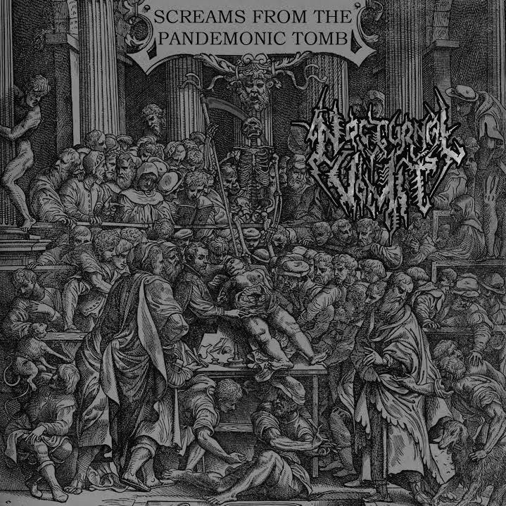 Nocturnal Vomit - Screams From The Pandemonic Tomb CD Slipcase | Black Hearts Records