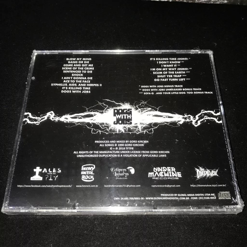 Dogs with Jobs - Shock (ex-Piledriver) CD