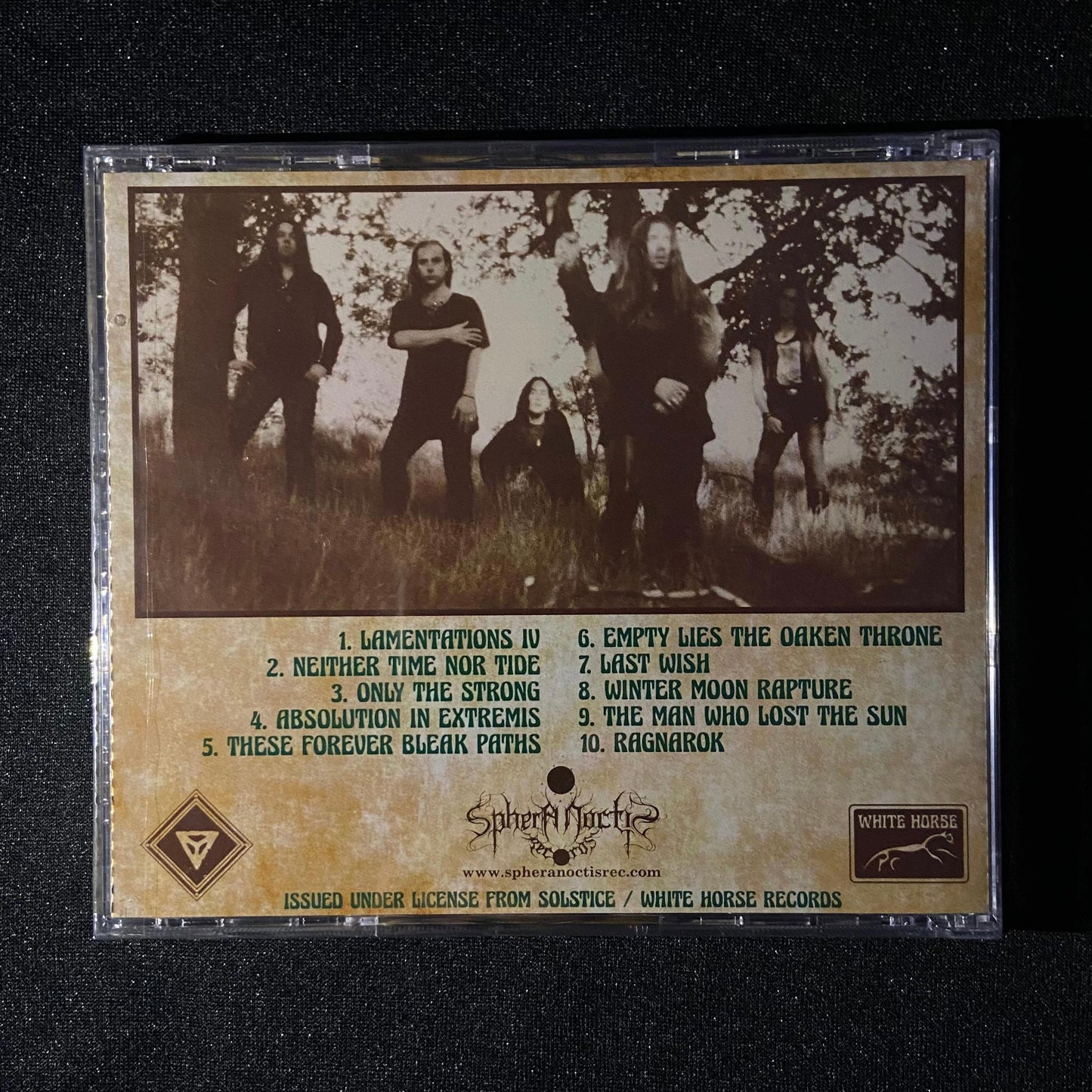 Solstice - Lamentations CD