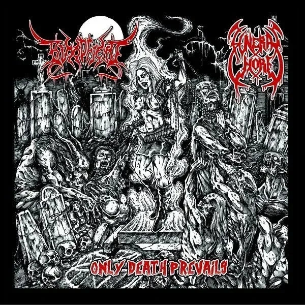 Funeral Whore/ Bloodfiend - Only Death Prevails CD | Black Hearts Records