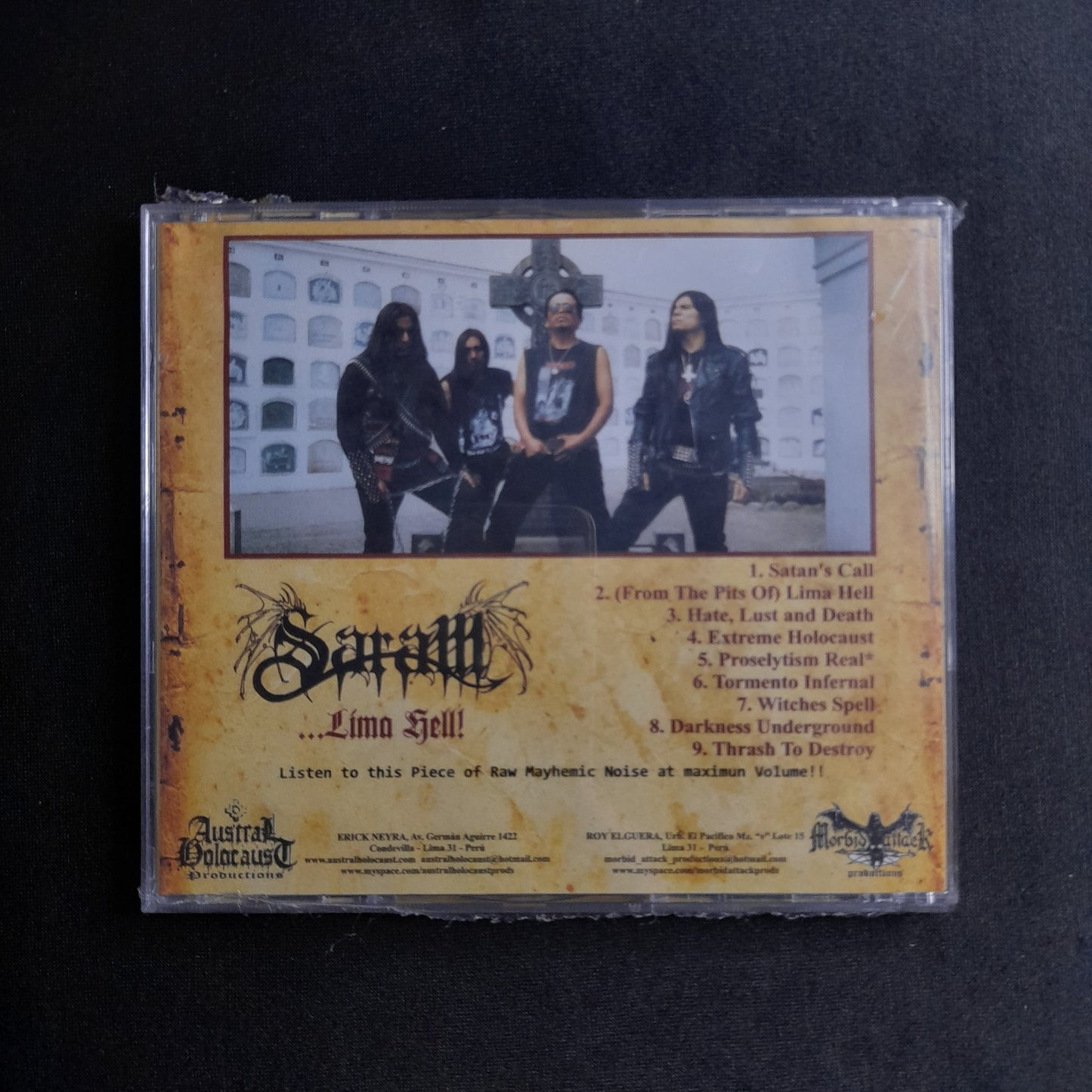 Saram - … Lima Hell! CD