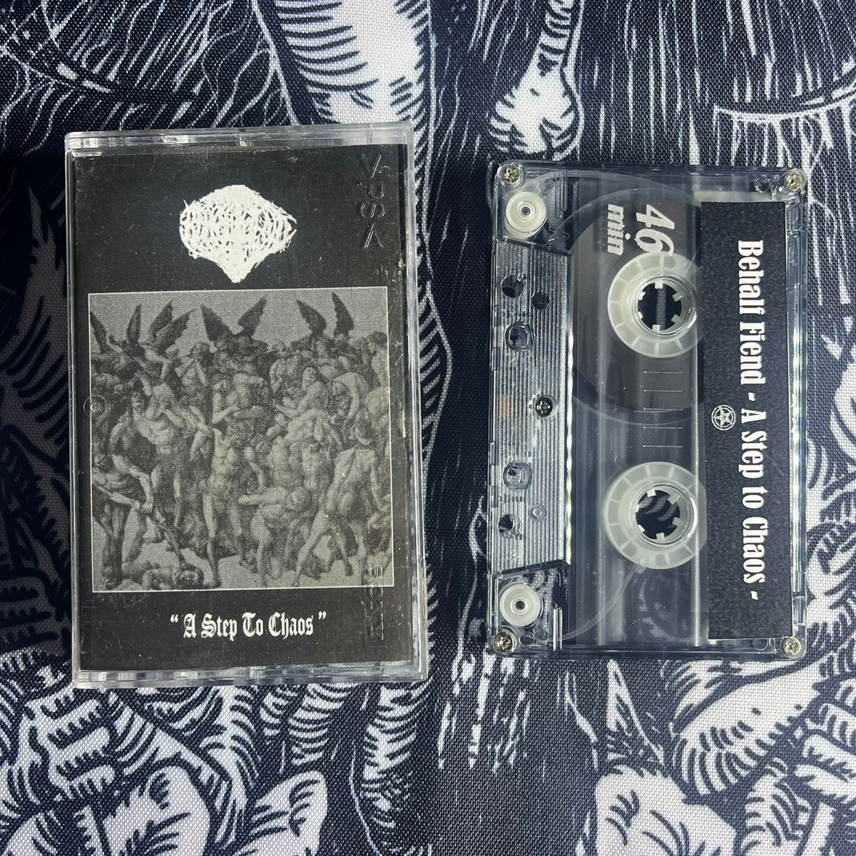BEHALF FIEND - A Step to Chaos Cassete | Black Hearts Records
