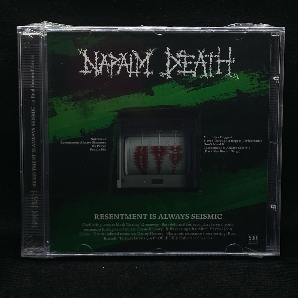 NAPALM DEATH - Resentment Is Always Seismic - A Final Throw Of Throes CD | Black Hearts Records