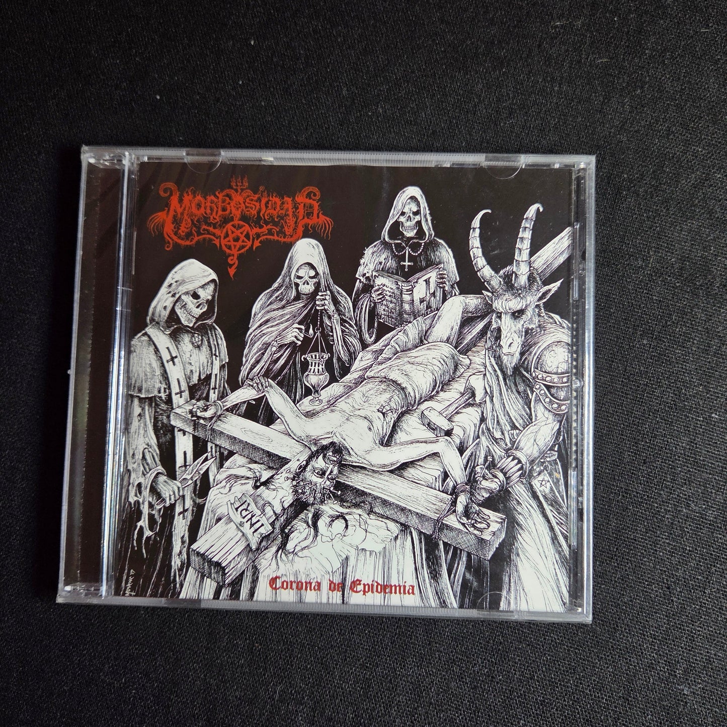 Morbosidad - Corona de epidemia Cd | Black Hearts Records