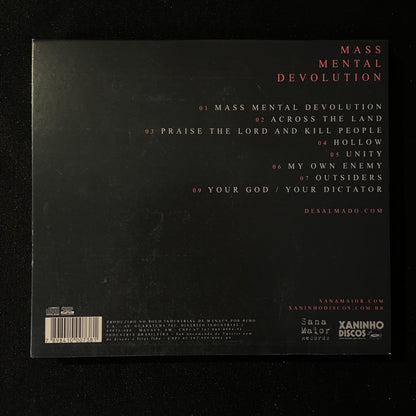 Desalmado - Mass Mental Devolution CD Slipcase