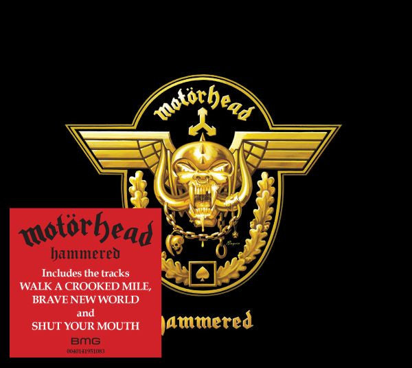 Motorhead - Hammered CD Digipak | Black Hearts Records