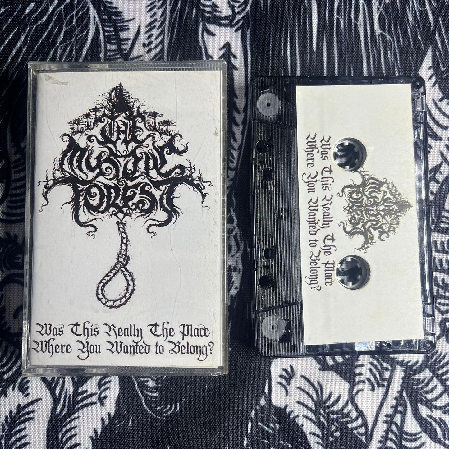 THE MYSTIC FOREST - Was this really... Cassete | Black Hearts Records