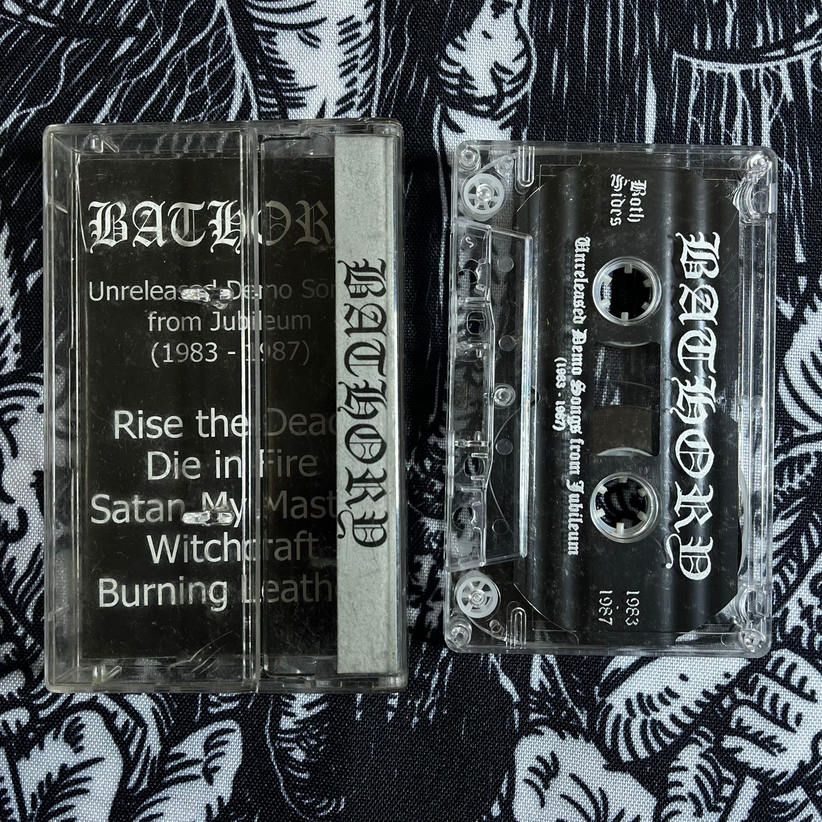 Bathory - Unreleased Demo Songs from Jubileum (1983 - 1987) Cassete
