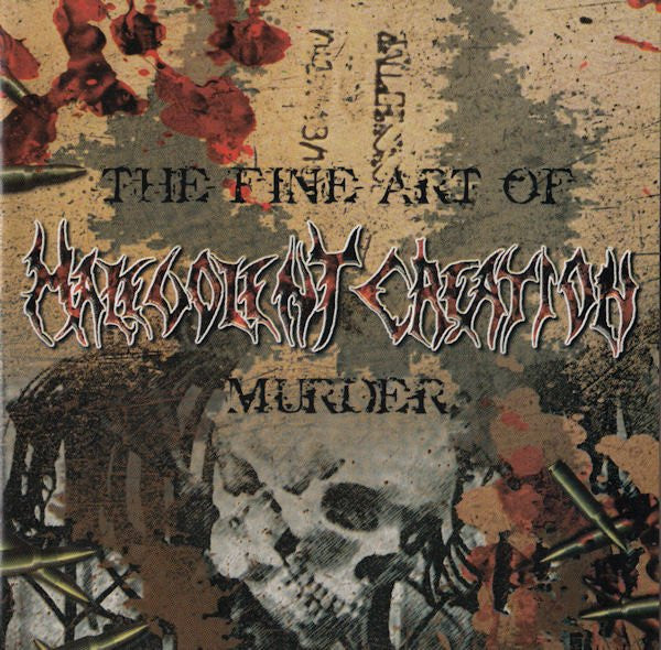 Malevolent Creation - The Fine Art of Murder CD Slipcase | Black Hearts Records