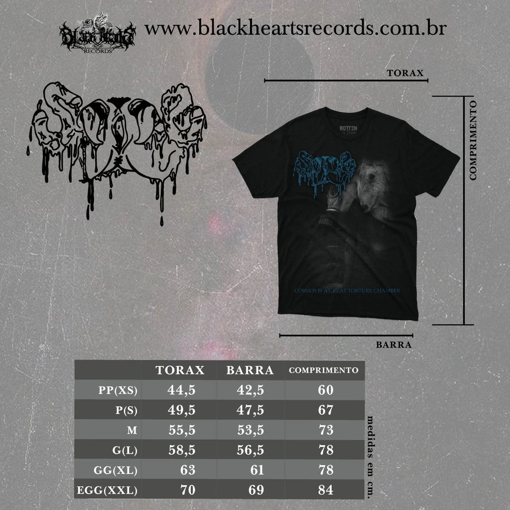 SADE "Cosmos is a Great Torture Chamber" Camiseta