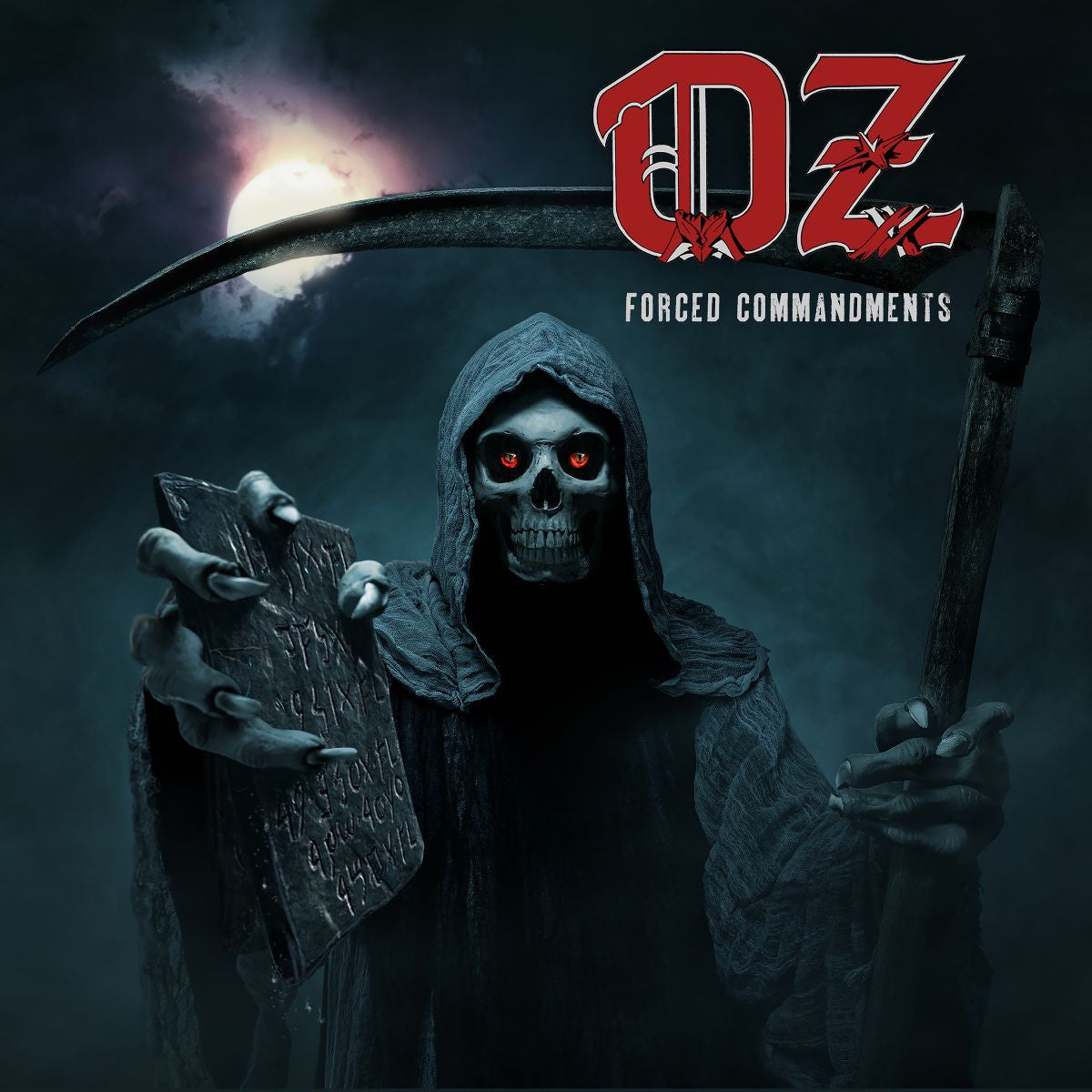 Oz - Forced Commandments CD Slipcase | Black Hearts Records